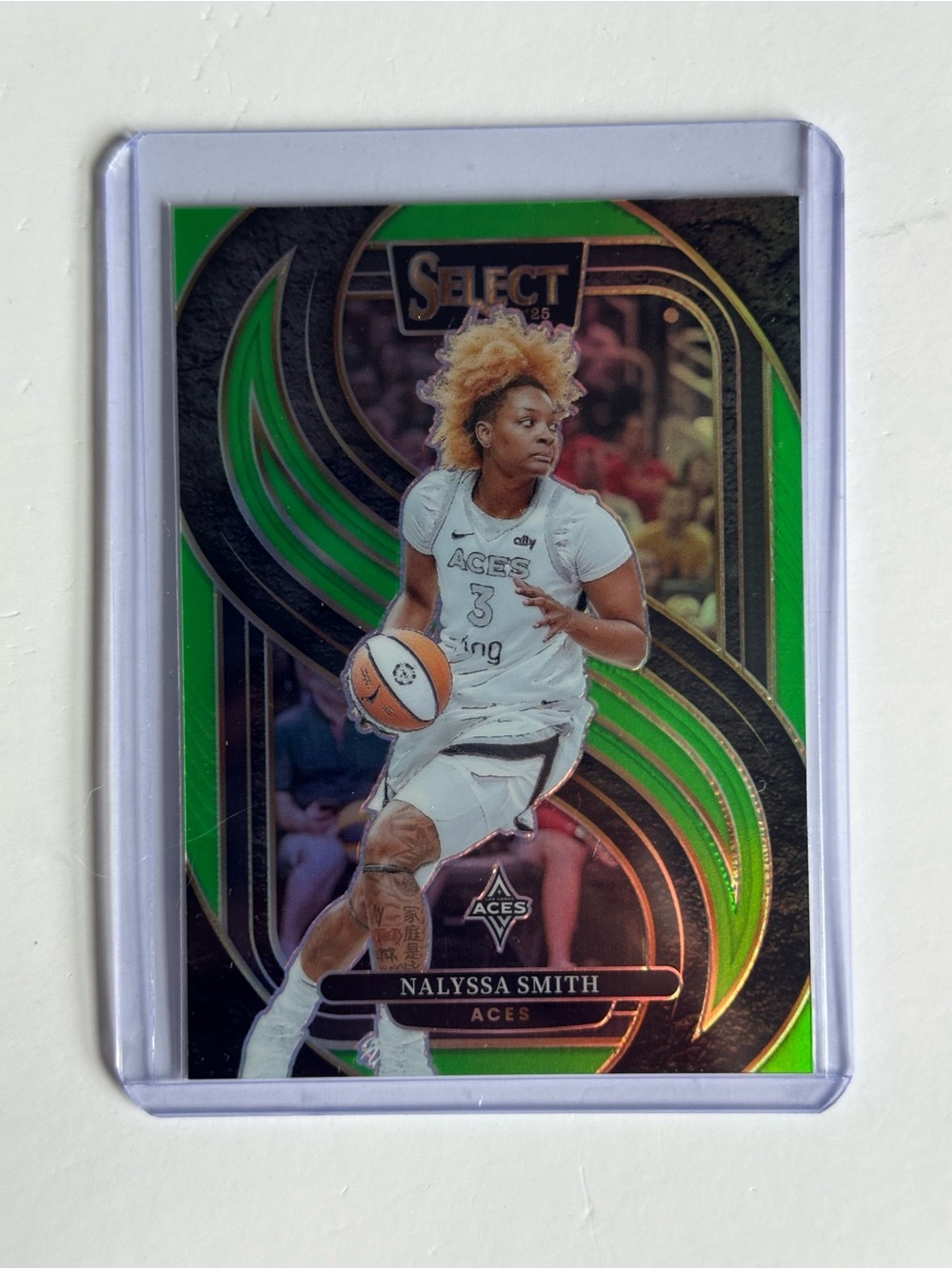 Panini Select Nalyssa Smith Card - Green and Black